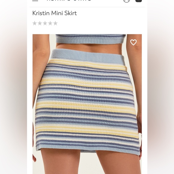 New Mini Skirt XS - Picture 3 of 5